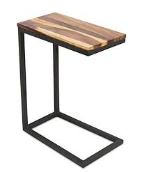 Birdrock Home Acacia Wood Tv Tray Side Table Industrial Https Www Amazon Com Dp B01n3tk0kb Ref Cm Sw R Pi Natural Wood Bed Wood End Tables Living Table