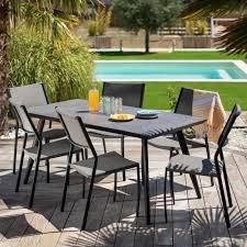 Tidyard table pliable de jardin/table bois de teck solide 60 x 60 x 75 cm (l x l x h). Table De Jardin Avec Rallonge Et Chaises 20 Personnes Achat Vente Pas Cher