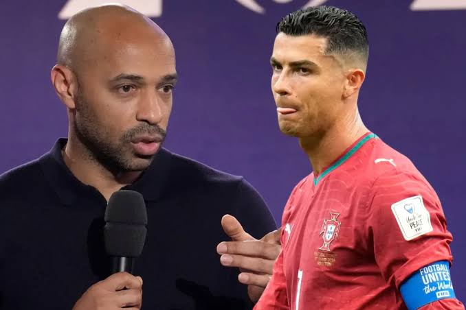 Huyền thoại Thierry Henry bóc trần Ronaldo: "Ích kỷ"