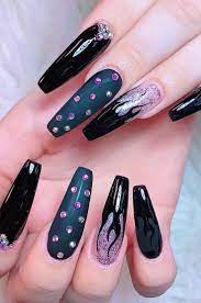 Coffinnails 50 Coffin Nails Designs Trends Nail Art Ideas 2021 Page 41 Of 58 Hairstylesofwomens Com Simple Nail Designs Coffin Nails Glitter Coffin Nails Designs
