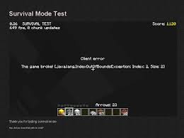 Juega a este juego en línea gratis en poki. Survival Test Error Classic Survival Mode Alpha Archive Minecraft Forum Minecraft Forum