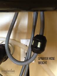 Flexible pull out spray replacement hose kit for moen pulldown. How To Replace A Kitchen Faucet Honeybear Lane