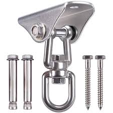 The jumbo ceiling hook was developed especially for the suspension of hammocks and hanging chairs. Swing Chair Ayunwei 304 Stainless Steel Heavy Duty Hammock Hanging Hardware Kit Ceiling Hooks For Aeorial Yoga Trapeze Boxing Bag Hammock Tree Straps Patio Lawn Garden Botani Com Au
