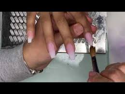 Whether it's acrylic nails, gel nails or even nail art you're after, we've compiled everything you need to know about artificial nails and nail enhancements in one spot! Short Acrylic Nails For Beginners Acrylic Nails Step By Step Youtube
