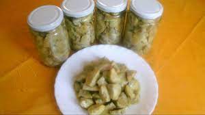 Mettete i cuori di carciofo in un barattolo di vetro ermetico e aggiungete gli aromi e senza lasciare troppo spazio tra un carciofo e l'altro. Carciofi In Vasetti Senza Olio 112 Maria Rosa Pinto Youtube