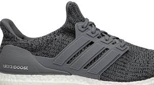 A light grey shade is used throughout the shoe's performance build, spanning the midfoot cage, molded heel stabilizer and primeknit upper. Ultraboost 4 0 Grey Adidas F36156 Goat