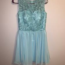 Dresses Light Blue Lace Dress Poshmark