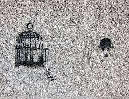 Bird In A Gilded Cage Quote The Gilded Cage Of Charlie Chaplin Street Art Photo Art Art