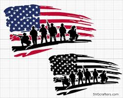 Download Free American Soldiers Flag Svg Military Svg Army Flag Svg Svgcrafters
