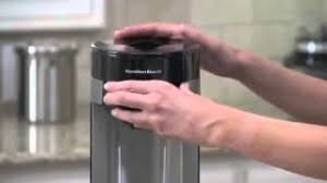 The hamilton beach flexbrew 49995 is part of the coffee makers test program at consumer reports. Hamilton Beach Flexbrew Single Serve Coffeemaker 49995 Youtube
