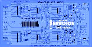 Qsc isa professional amplifier isa800t 500k. Seahorse Yiroshi Mo Diy Amplifier Audio Amplifier Electronics Projects
