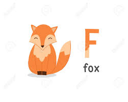 Ariel, ursula, and jessie give a nod to childhood nostalgia. Cute Animals Alphabet For Kids Education F For Fox Cute Animal Alphabet Series Royalty Free Cliparts Vectors And Stock Illustration Image 135121819