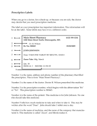 And besides, creating your own label template will not lonely keep you money, but it will also amass a personal be next to of originality and it will personalize the basically, as soon as you make your own template for a label, the unaccompanied limit is your imagination. Prescription Label Template Fill Out And Sign Printable Pdf Template Signnow