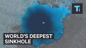 world's deepest sinkhole youtube
