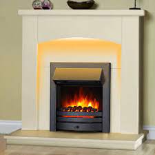 Led fire and ice electric fireplace with remote in black form and function perfectly align in this form and function perfectly align in this sleek fire and ice electric fireplace by northwest. Signature Fireplaces Seattle Black Electric Suite