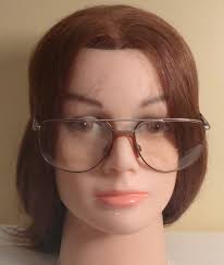 Vintage Italian Safilo Metal Framed Prescription Eyeglasses