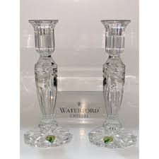 A trio of individually crafted candle pillars finished in hand rubbed soft antique white embrace the cottage look. Sold Price Pair Of Vintage Waterford Crystal Imperial Candlesticks Candle Holders March 2 0119 7 30 Pm Edt