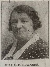 Miss A E Edwards
