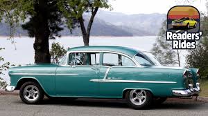 Chevy bel air is an old vintage car. 1955 Chevy Bel Air With Original 265ci Small Block Chevy And Powerglide Transmission