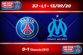 Click on score for game details. 3j L1 Revivez En Images Le Match Psg Om 0 1 Les Titis Du Psg