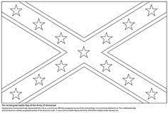 Confederate flag and soldier coloring page for kids to understand civil war between north and south america. Because I Love To Color