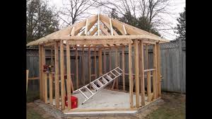 This gazebo has dimensions of 10ft long x 1ft wide. Five Sided Shed Youtube