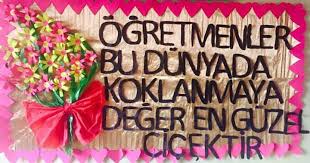 Ogretmenler Gunu Panosu Ogretmenler Faaliyetler Egitim