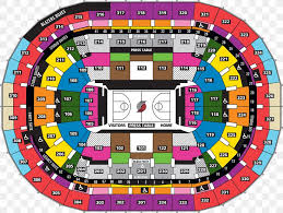 portland trail blazers seating chart best picture of chart