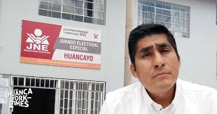 Exmilitante denunciará a candidato regional y al Jurado Electoral Especial  de Huancayo
