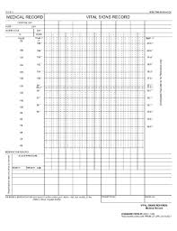 66 Circumstantial Vitals Chart Template