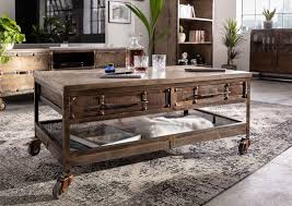 Couchtisch Mango 110x60x50 Braun Lackiert Heavy Industry 222 Wohnzimmertische Couchtisch Mit Schublade Couchtisch Landhausstil