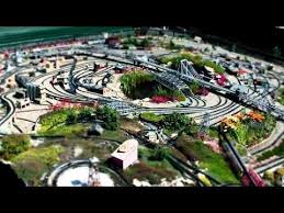 A Thomas Train Layout At Big Sky Garden Railway Model Trains Adventure Travel Thomas The Tank