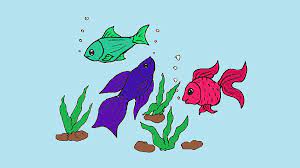 How to draw aquarium animals (dover how to draw)|barbara soloff levy, ordeal by providence|rainulf stelzmann, modern german music. How To Draw Aquarium Fish Cartoon Fish Drawing And Coloring For Kids