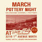 March Pottery Night @ Back Forty