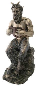 Pan Playing Flute Faun Satyr Statue Sculpture Figurine We Ship Worldwide Criaturas Mitologicas Mitologia Mitos