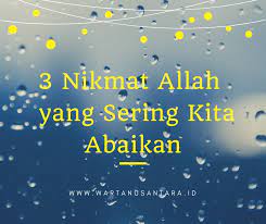 Tidak akan bersyukur kepada allah orang yang tidak berterima kasih kepada manusia. demikianlah sahabat bacaan madani ulasan tentang hadits mensyukuri nikmat allah swt dan penjelasannya. 3 Nikmat Allah Yang Sering Kita Abaikan Warta Nusantara