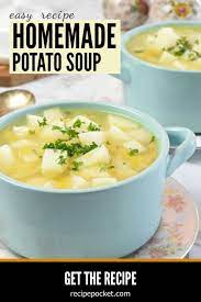A Quick And Easy 4 Ingredient Potato Soup You Can Make Today Recipe Potato Soup Easy Potato Soup Recipe Easy Soup Recipes