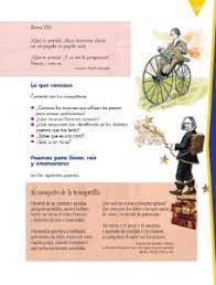Ciencias naturales libro de primaria grado 6 catálogo de libros de educación básica. Escribir Poemas Para Compartir Ayuda Para Tu Tarea De Espanol Sep Primaria Sexto Respuestas Y Explicaciones