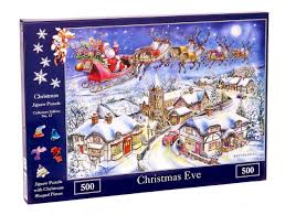 Shop monopoly, trivial pursuit, scrabble and more. The House Of Puzzles 500 Piece Jigsaw Puzzle 2018 Christmas Collectors Edition No 13 Christmas Eve New July 5130cm By The House Of Puzzles Shop Online For Toys In New Zealand