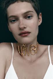 Zara Large Pearl Double recognized Necklace