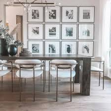 Black And White Gallery Wall Dining Room Gallery Black 18x24 Picture Frame With White Mat Reviews Cb2 In 2020 Gallery Wall Living Room Picture Wall Living Room Dining Room Walls