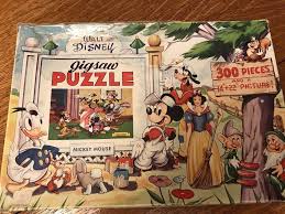 Ravensburger magical unicorn xxl jigsaw puzzle (300 pieces) £15.82. Vintage Disney Jigsaw Puzzle Mickey Mouse 300 Piece Disney Disney Jigsaw Puzzles Vintage Disney Mickey Mouse