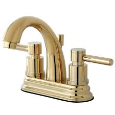 South Beach Centerset Bathroom Faucet With Drain Assembly Bathroom Faucets Faucet Kingston Brass