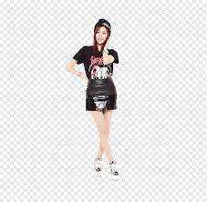 Dahye nhóm bestie khoe vòng ba siêu nuột trên sân khấu với quần shorts. South Korea Bestie Pitapat K Pop Ynb Entertainment Na Haeryung Tshirt Black Shoe Png Pngwing