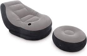 Watch your favorite movies or play games while relaxing on the intex pull out chair. Amazon Com Intex Inflatable Ultra Lounge With Ottoman Sports Outdoors