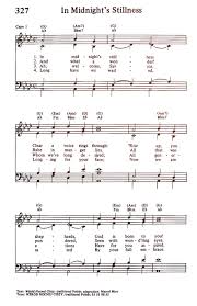 Ale tytuł wśród nocnych hałasów nie brzmiałby już tak znajomo. Wsrod Nocnej Ciszy Hymnary Org