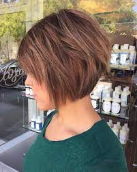 If you're looking in the mirror and feeling that this would be a good time for a new look, you'll be pleased to know that short layered bob hairstyles have the reputation of making women look younger! Pin On Seasons