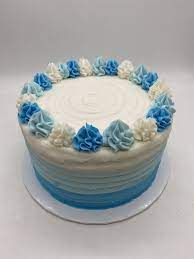 Check spelling or type a new query. All Buttercream Baby Boy Shower Cake Design Baby Shower Cake Designs Simple Birthday Cake Cake Designs For Boy
