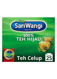 Sariwangi Teh Celup Hijau 19344 Asli Box 25x1 85g Klikindomaret