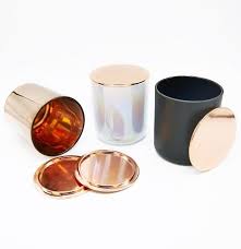 Copper Aura Lid The Wooden Wick Co Candle Jars Wholesale Wooden Wick Candles Candle Containers